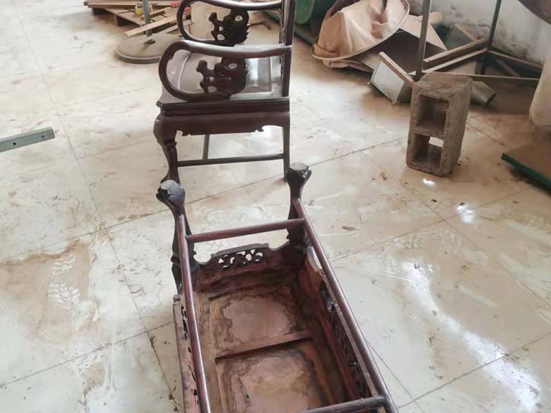 崇仁老旧红木家具保养维修厂
